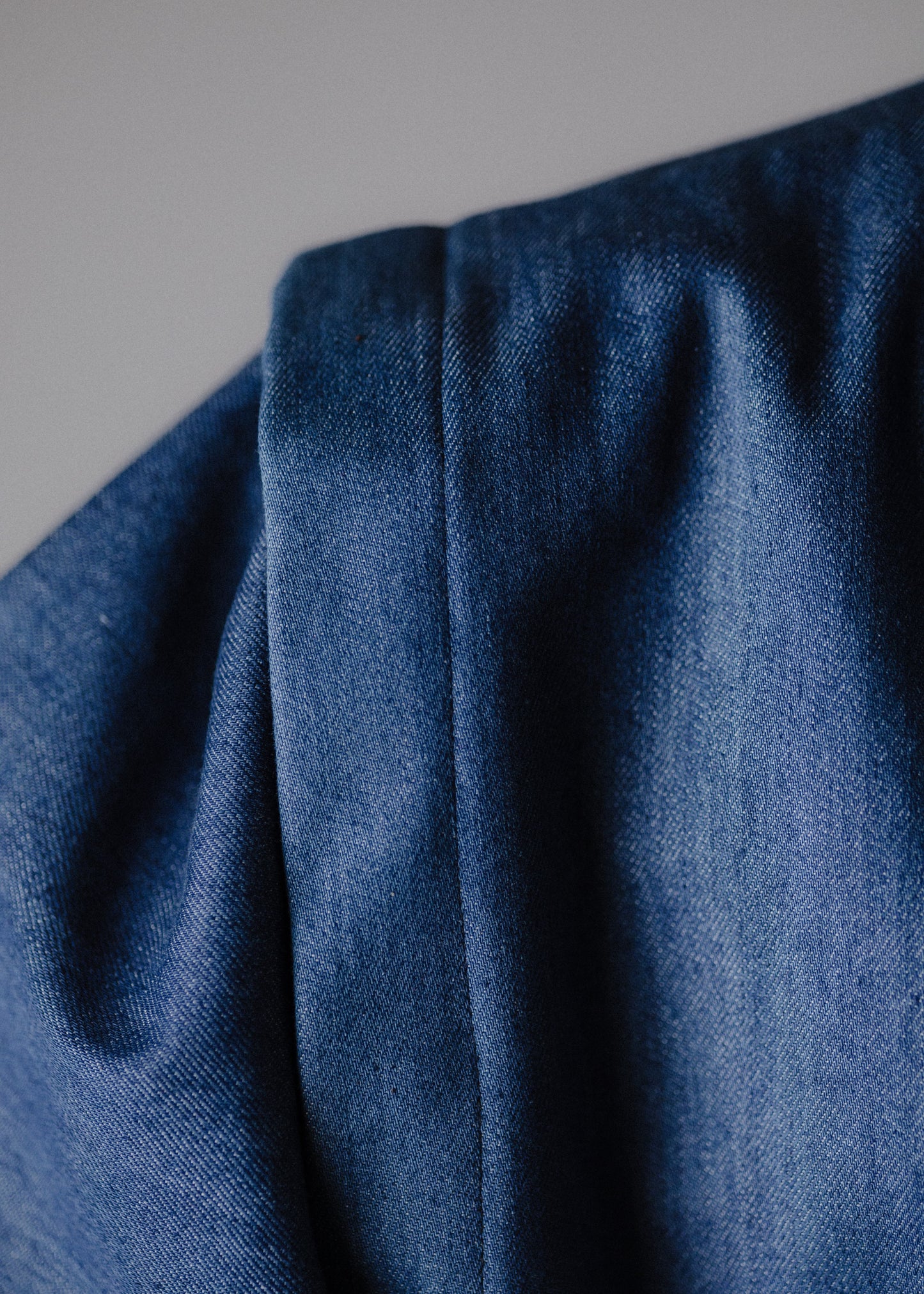 Oversized denim jacket