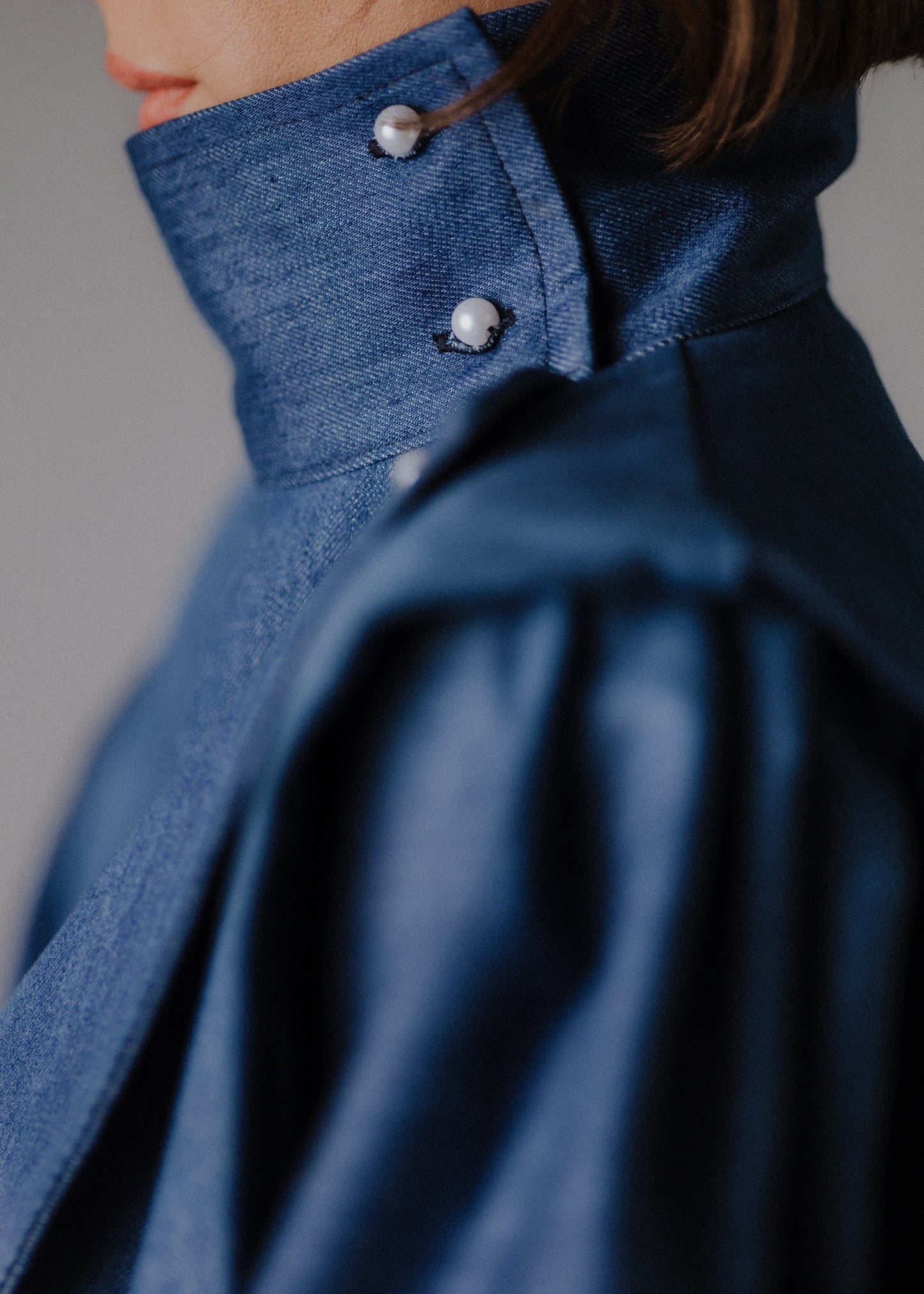 Oversized denim jacket