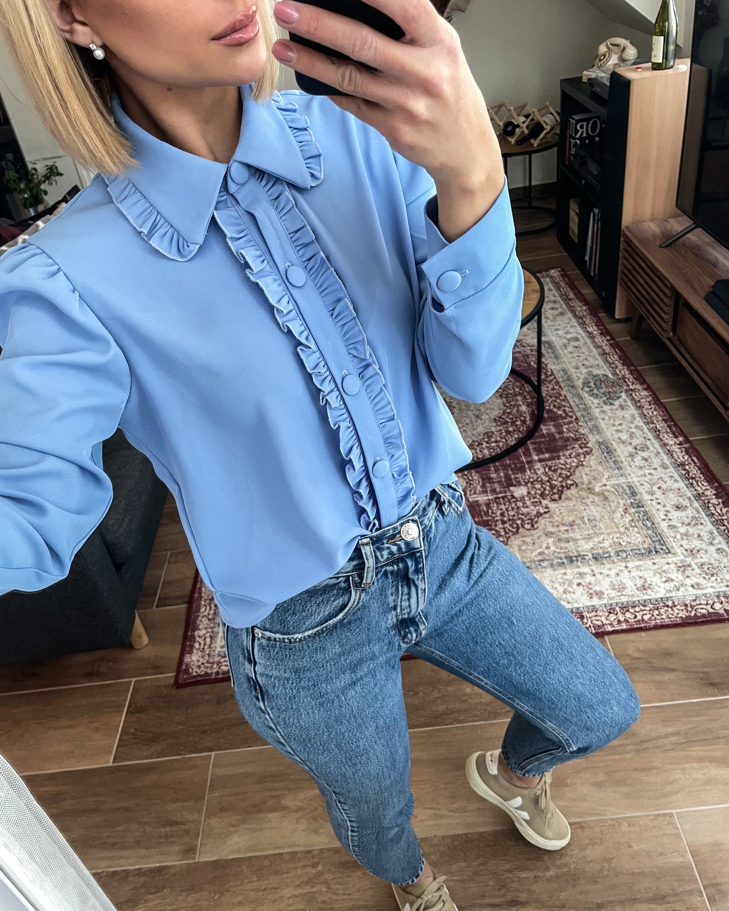 Baby Blue Shirt