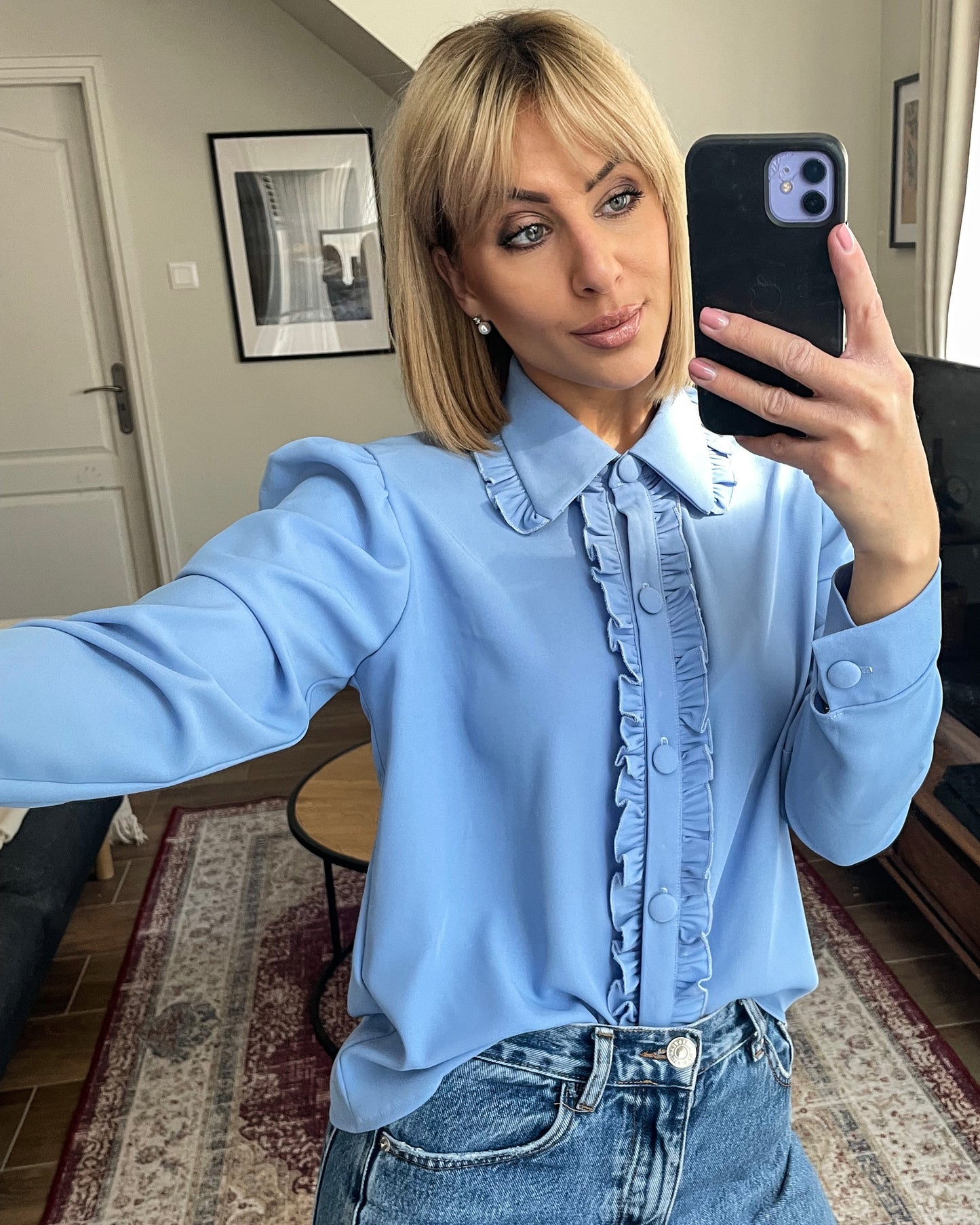 Baby Blue Shirt